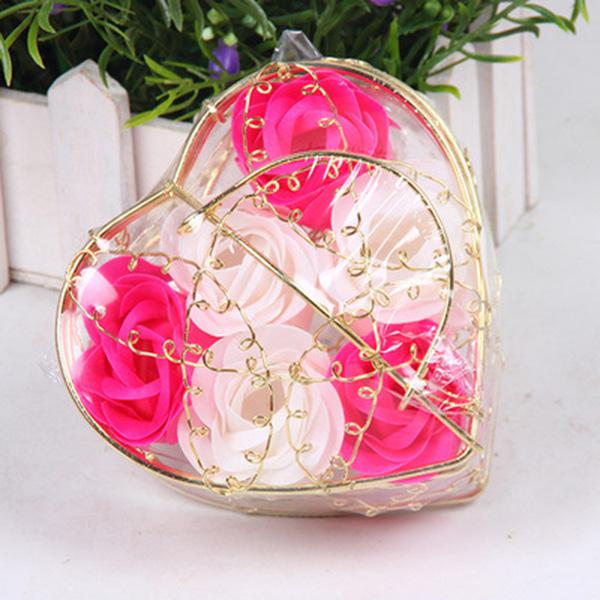 

Economical Soap Rose Gift Box Artificial Flower Decoration for Wedding Party Valentine's Day ds99
