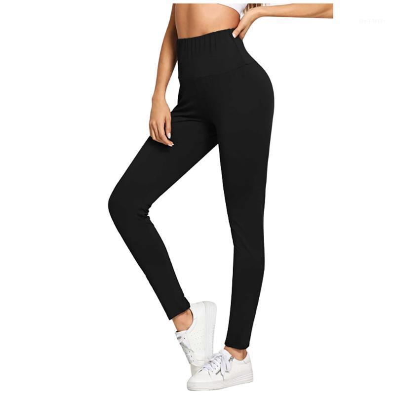 

Casual Sport Yoga Leggings Women 2020 Summer New Stretchy High Waist Activewear Jogger Yoga Long Pants1, Black