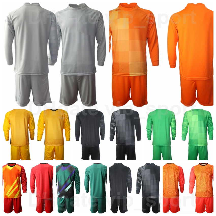 

National Team Soccer Goalkeeper GK Weverton Long Sleeve Jersey Set Goalie Gilmar Taffarel 1 Alisson Becker 23 Ederson Moraes Breathable Football Shirt Kits BaXi, Orange