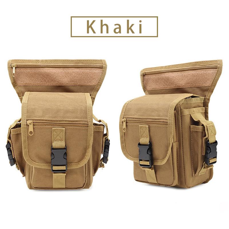 

Multi-function Outdoor Sport camping hiking climbing waist bag Tactical Backpack Bag waist leg, Black