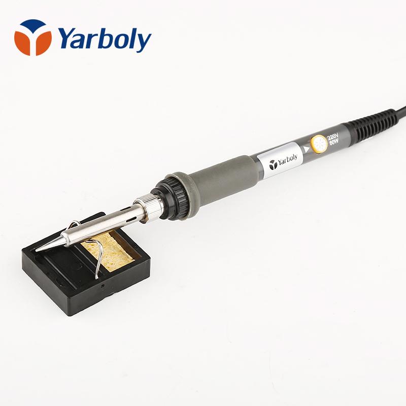 

60W 220V Electric Adjustable Temperature Welding Solder Station Soldering Iron Welding Tool with Soldering iron Stand and sponge