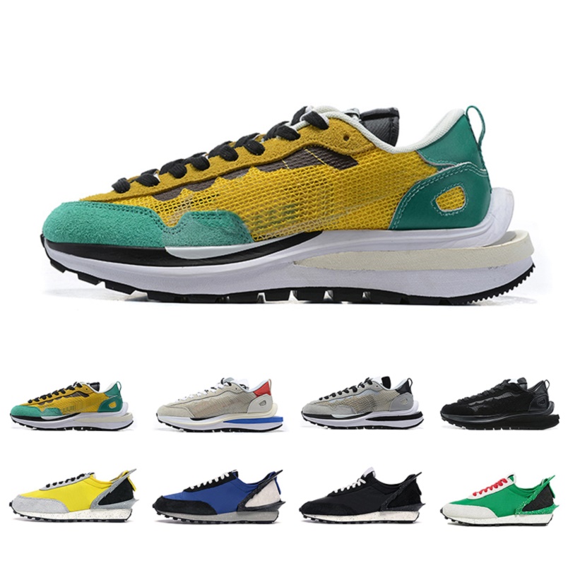 

Hot Tour Yellow Vaporwaffle Mens Running Shoes Black White LDV Waffle Undercover x Daybreak Bright Citron Women men Sports Trainers Sneakers, Color#11