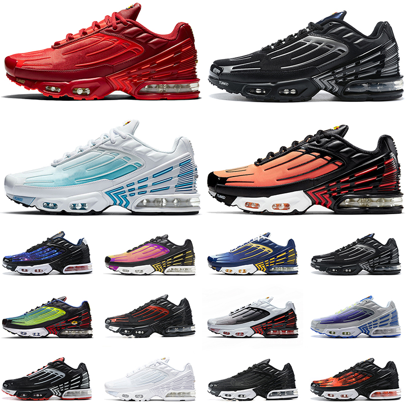 

2021 Top Quality Tuned 3 tn plus tn 3 women mens running shoes Deep Royal Crimson Red luxurys trainers jogging sports sneakers, Hyper purple 36-45