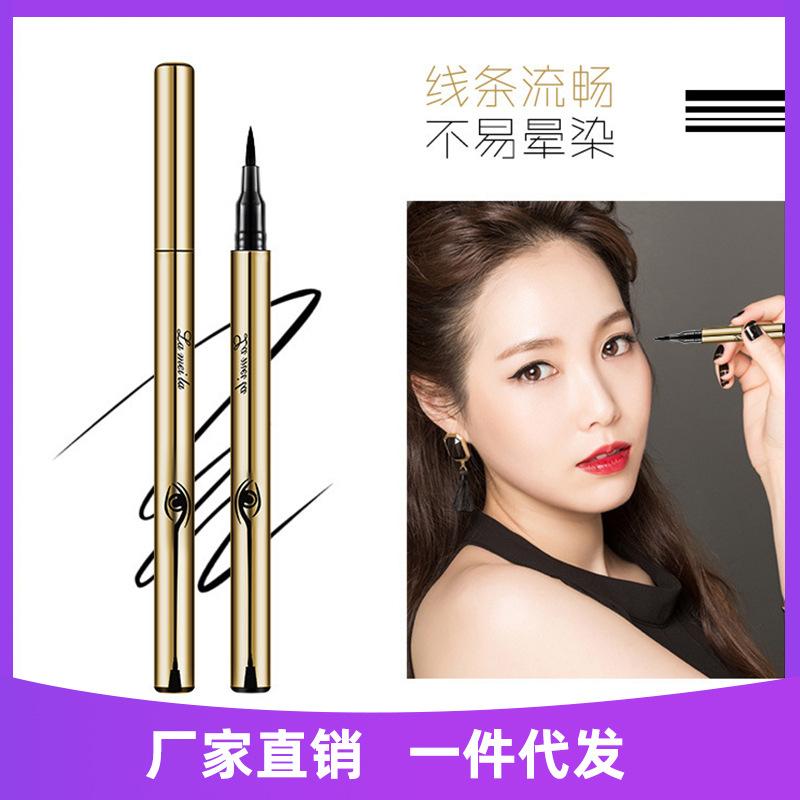 

Eyeliner Not Smudge Waterproof and Sweatproof Non-Marking Long-lasting Bigeye Beginners Liquid Eyeliner, As pic