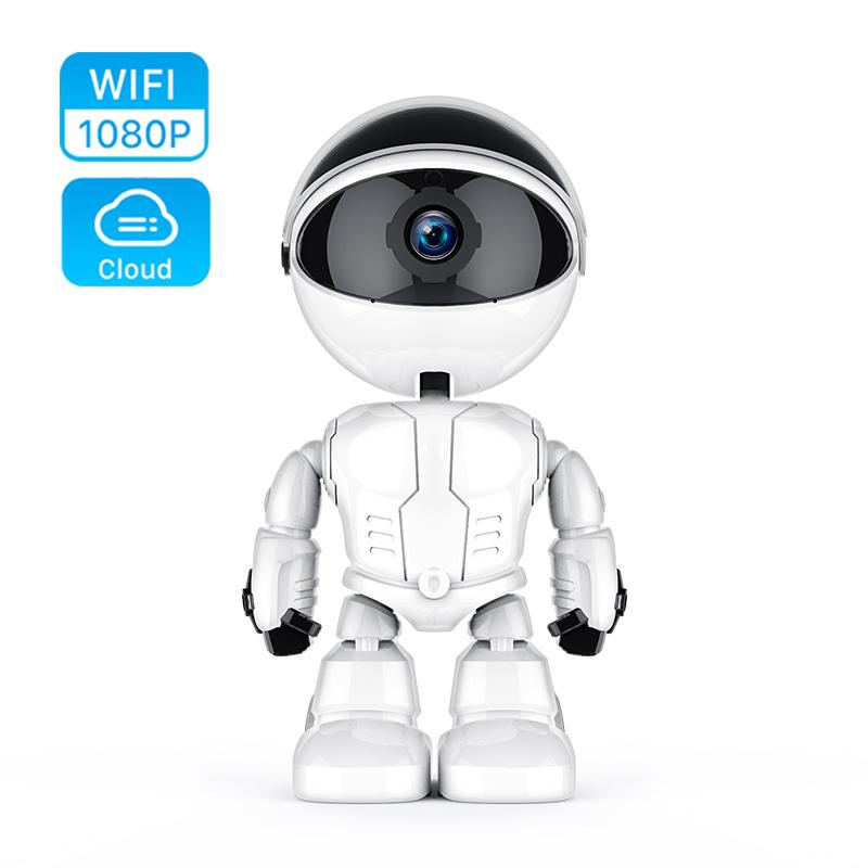 

1080P Cloud Home Security IP Camera Robot Intelligent Auto Tracking Camera Wireless WiFi CCTV Video Surveillance