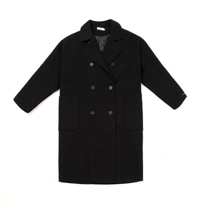 

Autumn 2021 Male Thin New Winter Lovers Thick Leisure Coat Relaxed Youth Wear R7WZ, Black