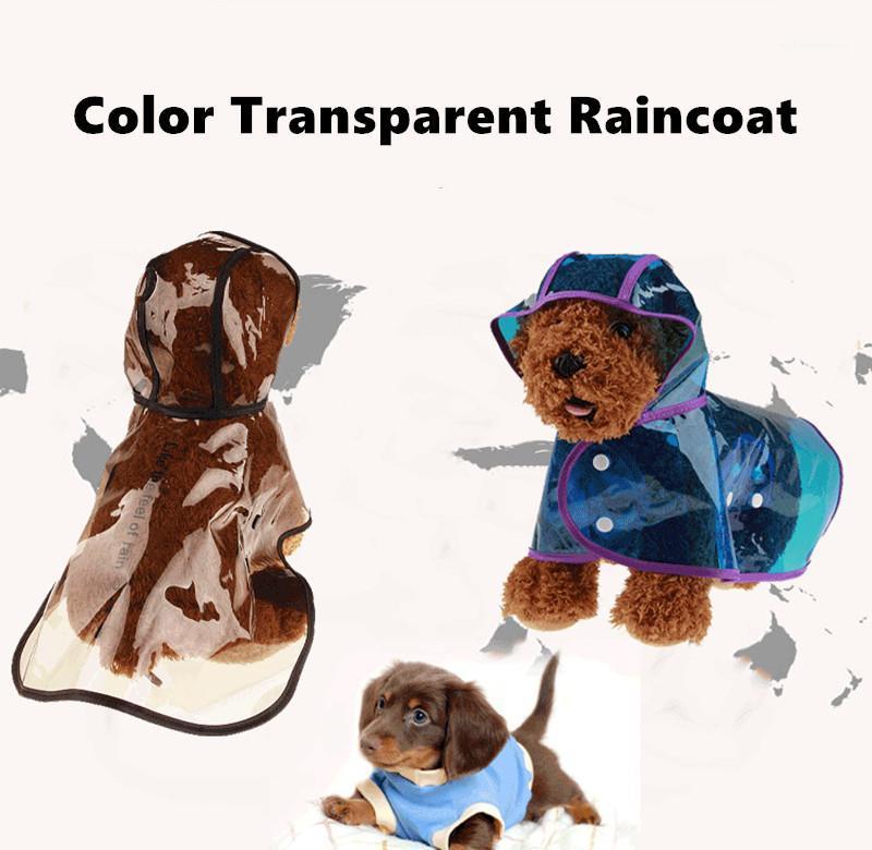 

New Pet Raincoat Breathability Windproof Waterproof Raincoat Dog Cartoon Clothes Cat Quality High Rainwear Pet Animal1, 02