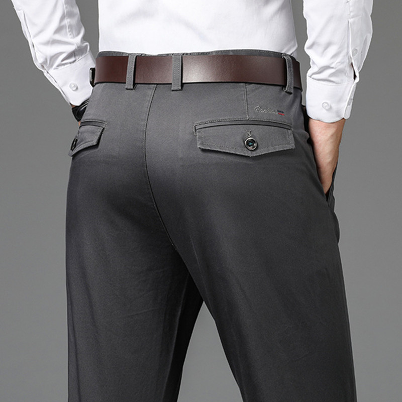 

2020 Male Straight-line Casual Released Military Cargo Pants Men's Clothing Size Large 28-40 4244 Winter Lhs4, Black