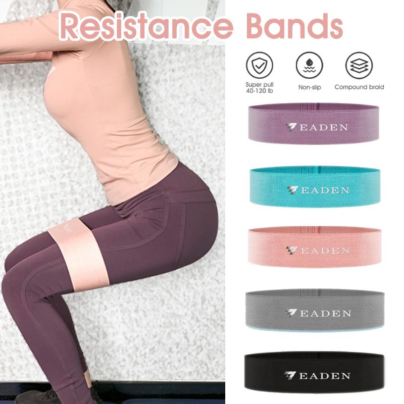 

Yoga Resistance Bands Men Women Legs Latex Exercise Double-layer Compound Bands Leg Exercise Home Fitness 40 lbs/80 lbs/120 lbs