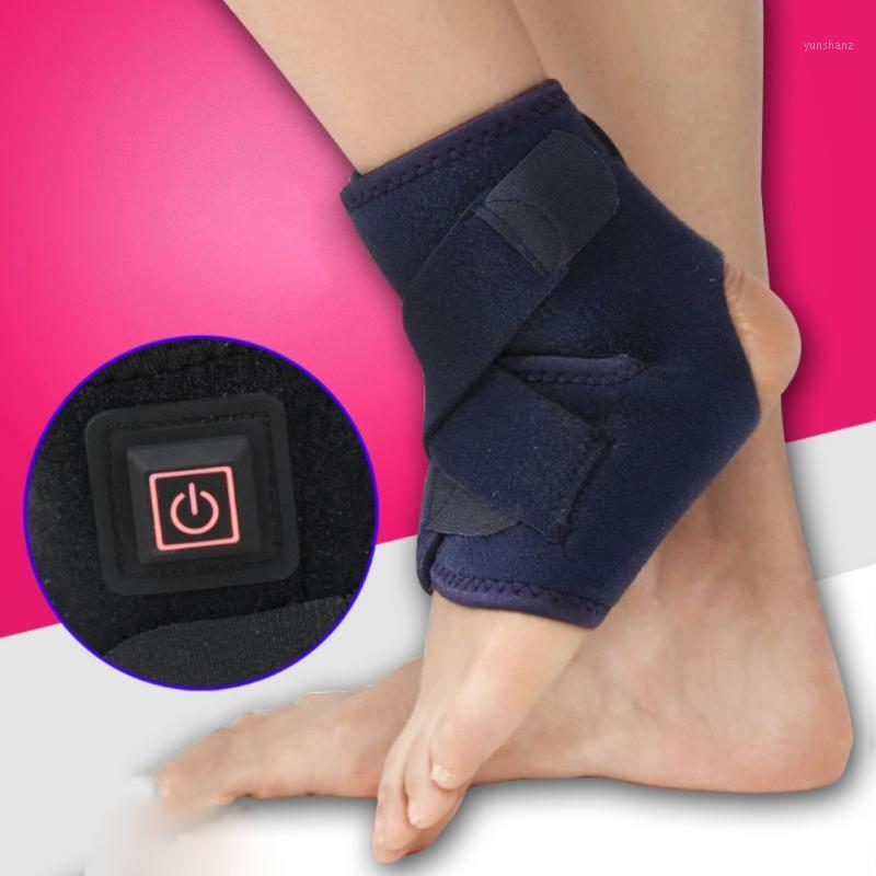 

2020 Winter Warm Electric Heating Ankle support Protective Gear Bandage Strap To Protect the Foot Muscle Membrane Inflammation1, Black