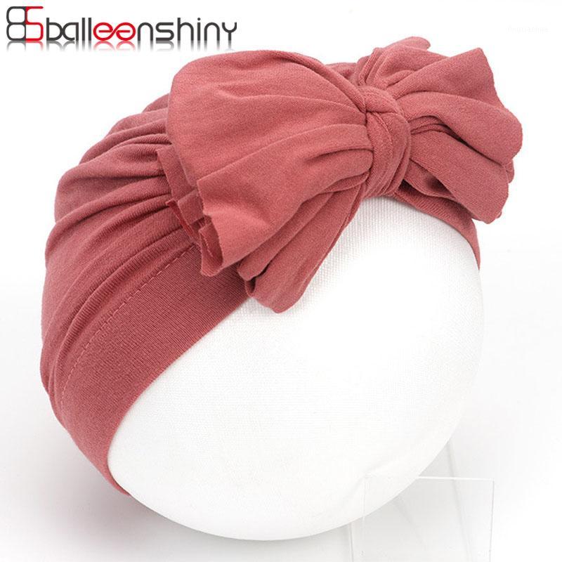 

BalleenShiny 2020 New 16-color children's bow hat cotton Newborn Baby Infant Girl Comfy Bowknot Cap Warm Beanie Hat1, Beige