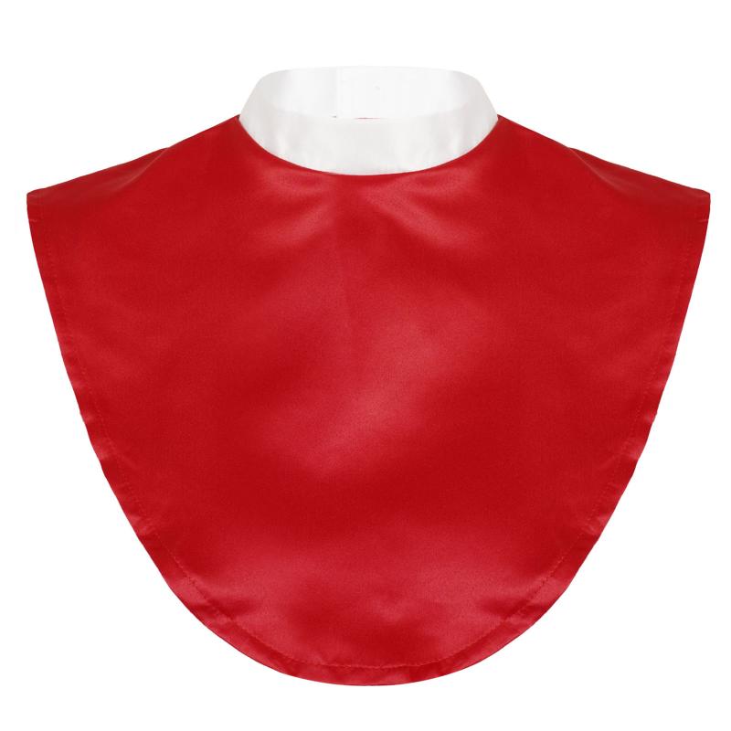 

1 Unisex Adult Neck Wrap Cover Removable Fake Neck Collar Hook and Loop Fastener Bib Choker Fashion Neckline Apron for Women Men