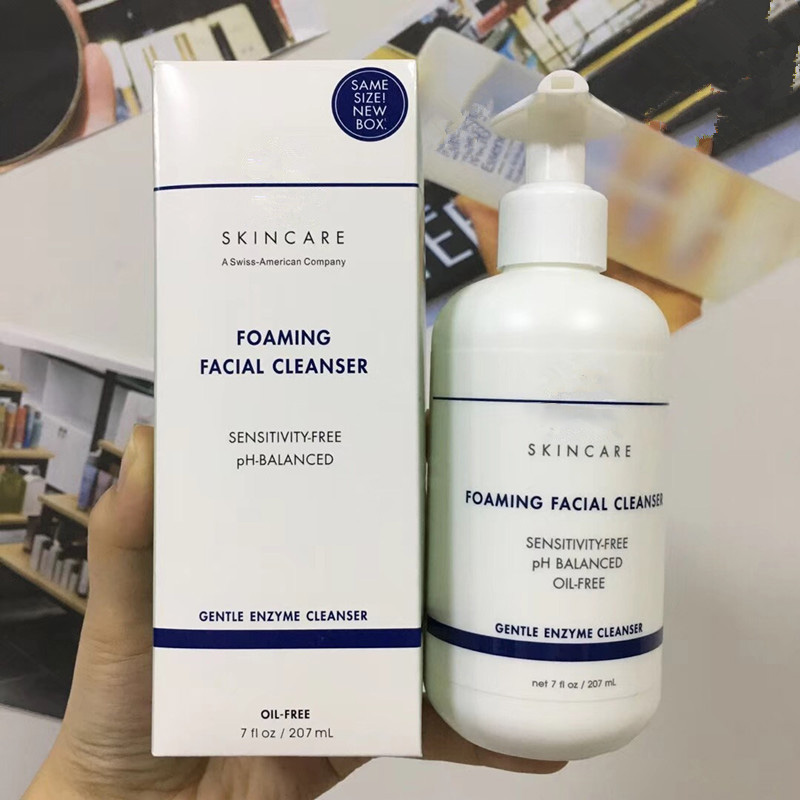 

2019 Dropshipping Hot sale Foaming Facial Cleanser Skincare Senstivity-Free PH-Balanced Oil-free Face clean Cream 207ml in stock