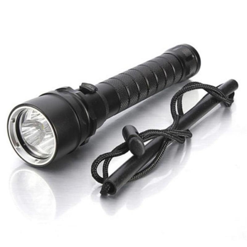 

Black Waterproof 8000LM 3x XML L2 LED Scuba Diving Underwater 100M Torch Waterproof Bike Light #15