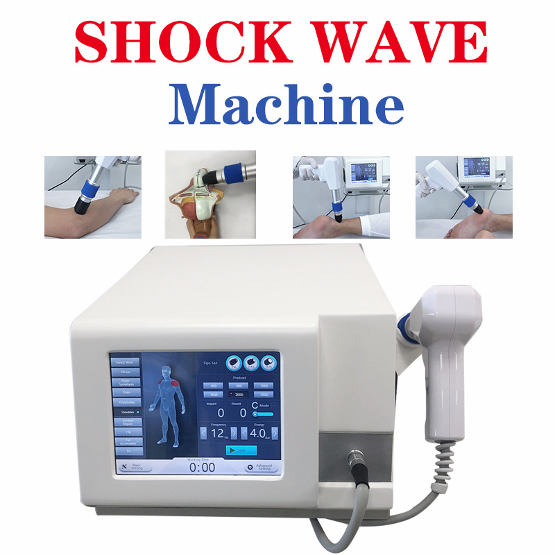 

Orthopedics Rehabilitation Shockwave physioherapy Equipment Professional Shock wave Therapy Machine for High Pressure Max to 6bar