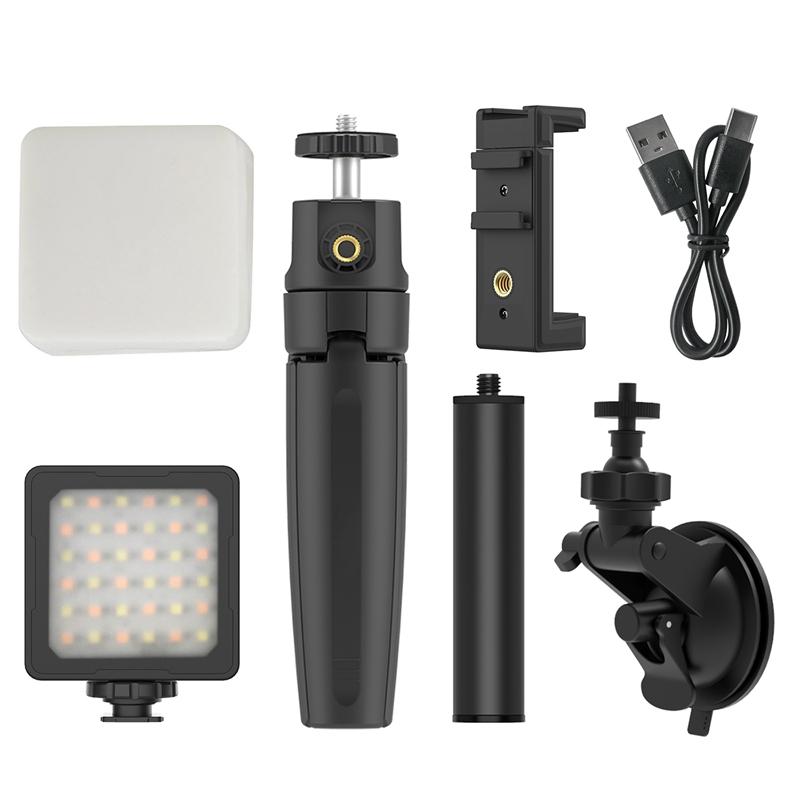 

LED Video Light Lamp with LCD Display 36 LED 2800K-8500K with Tripod for Camera Photography YouTube Video Creator