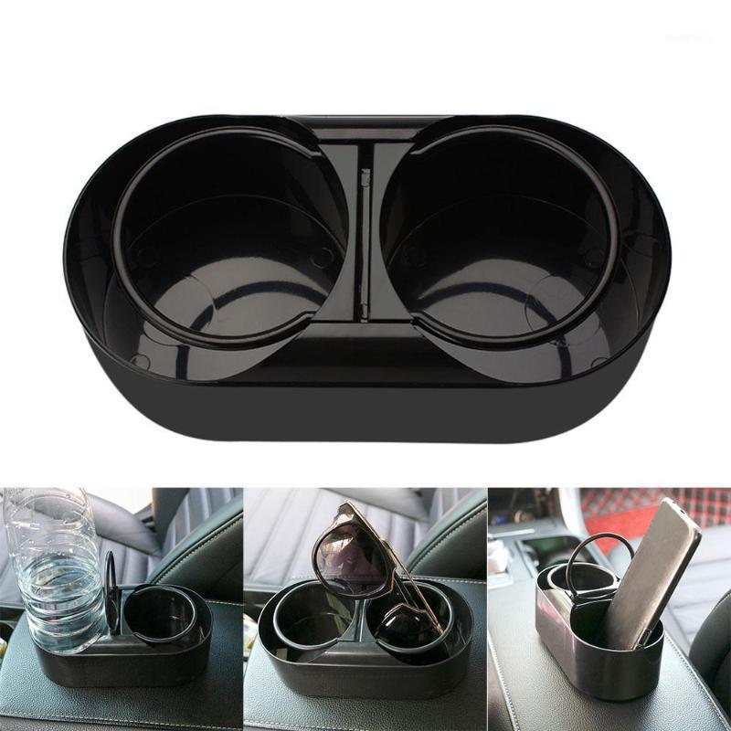 

Universal Dual Hole Drink Bottle Water Beverage Holder Cup Holder Stand Car Truck Mount ABS Car Styling Auto Accessories1