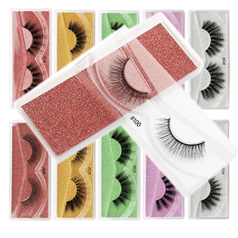 

Wholesale Eyelashes 10/20/30/40/50/70/100 pcs 3d Mink lashes Lightweight unique False Eyelash Reusable Messy Fake Lash In Bulk