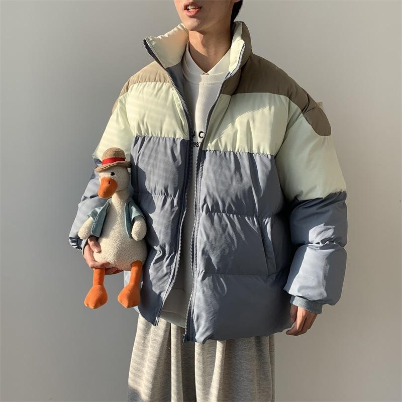 

2020 Winter New Fashion Parkas Jackets Men Casual Hip Hop Streetwear Men Parka Coat Warm Thick Hooded Jackets Windbreaker, Black