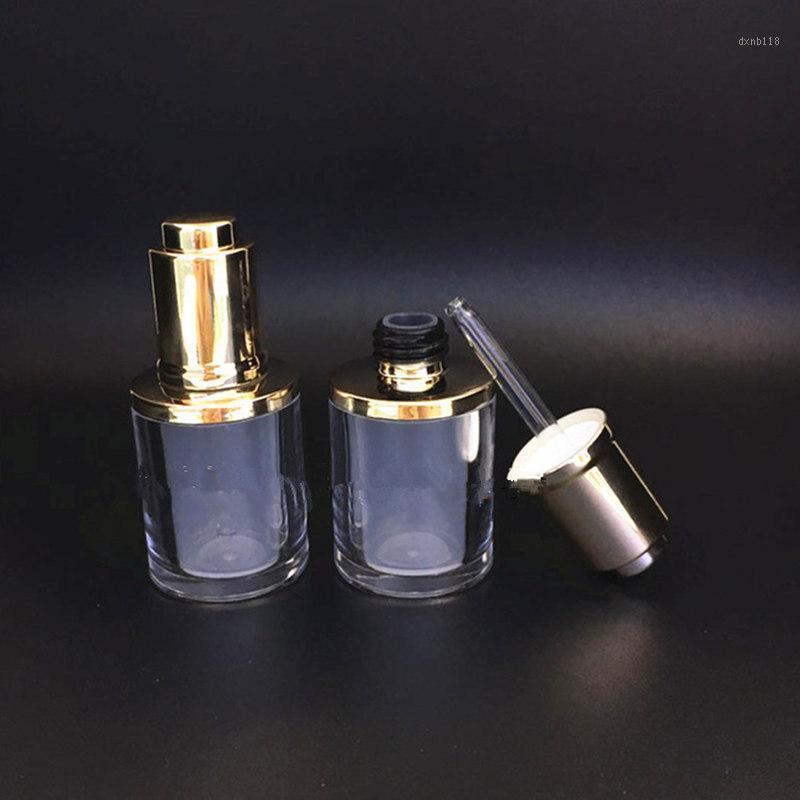 

Makeup Tools 10ml Acrylic Dropper Bottle oil bottle Cosmetic Packaging Sample Display Container new1