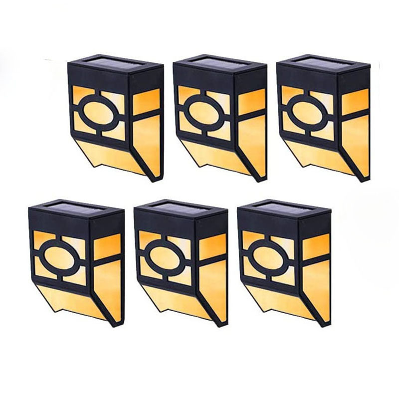 

2021 New 2 Led Outdoor Garden Yard Solar Wall Light Waterproof Energy Saving Street Fence Pathway Stair Dropshipping Qw63