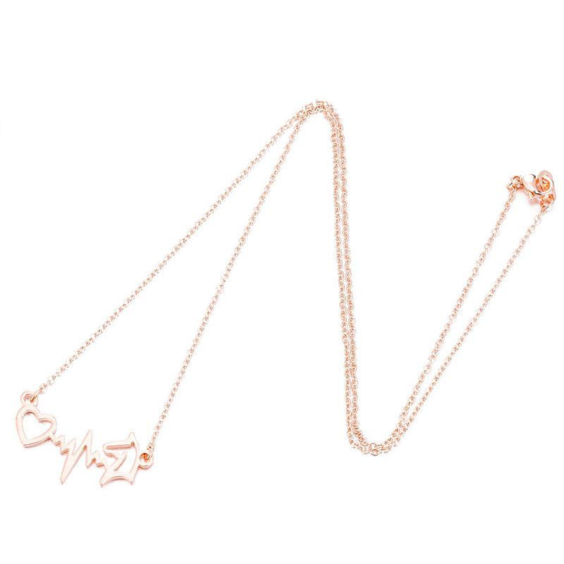 

women heat necklaces couple cute pendants stainless steel woman accessories fashion Steel necklaces jewelry chains on the neck