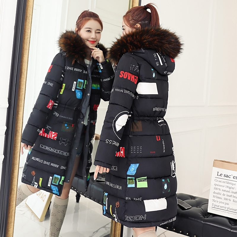 

SWREDMI Thick Warm Female Jacket Slim Drawstring Winter Women's Parkas Plus Size 3XL Wadded Coats Hooded Wear On Both Sides 201110, Beige