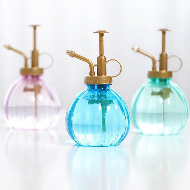 

Plant Flower Watering Pot Spray Bottle Garden Mister Sprayer Hairdressing Cute Pumpkin Shape Watering Can Kettle Hydraulic Pot, Pk