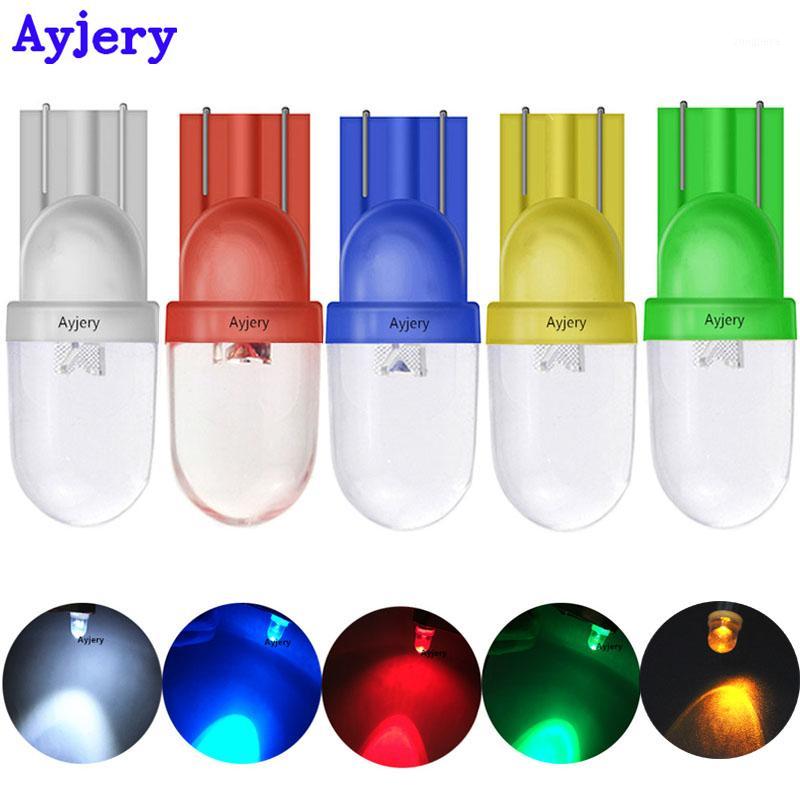 

AYJERY Wholesale 1000PCS T10 F8 1 LED Car Light 12V DC Led Bulb Auto Vehicle Reverse Light White Blue Amber Red Clearance1, As pic