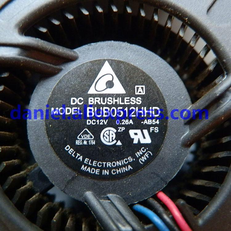 

Original Delta BUB0512HHD DC12 0.26A projector / instrument VPL-EX123EX120 turbo fan