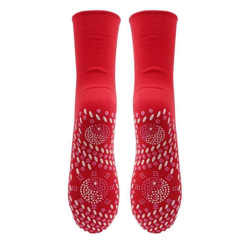 

Thicken Sports Skiing Cycling Socks Self Heating Magnetic Therapy Warm Sock Tourmaline Health Care Heated Socks For Men Woman1, Dark blue