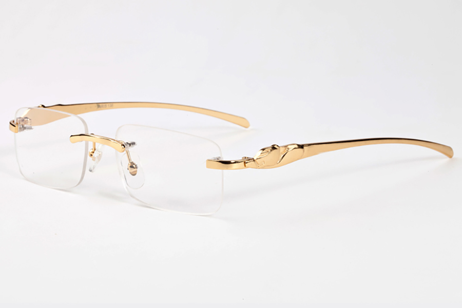 Hommes des femmes créatrices lunettes de soleil mode sans montée de soleil carrés de soleil