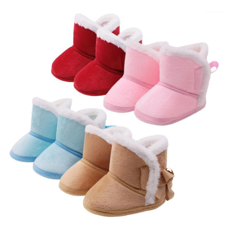 

Fashion Warm Newborn Baby Girls Princess Winter Boots First Walkers Anti-slip Infant Toddler Kids Girl Shoes1, Pink