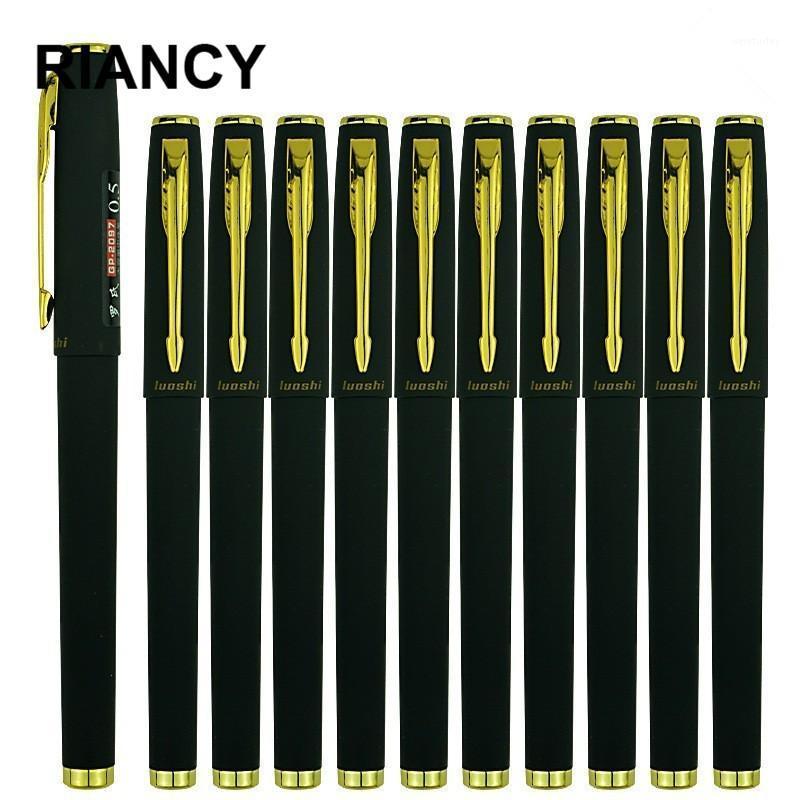 

1 PC 0.5/0.7/1mm Plastic Gel Ink Pen For Office Decoration Pens For Writing Drawing School Stationery Store Supplies 0401931