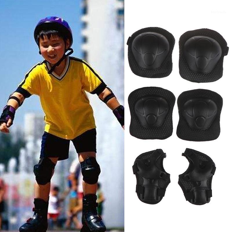 

Child Protective Set Knee Pads Elbow Pads Wrist Protector Protection for Scooter Cycling Roller Skating1, Pink