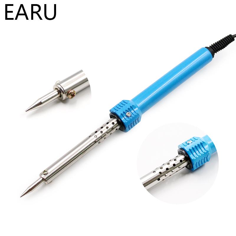 

Mini Portable Handle Electric Soldering Iron 220V 110V 60W Welding Solder Rework Station Heat Pencil Repair Tool