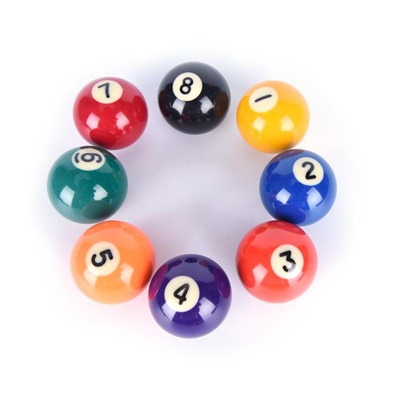 

1Set High Quality balls 38mm full set resin Billiard Training ball Table Balls Cue ball for kids children Practice pool