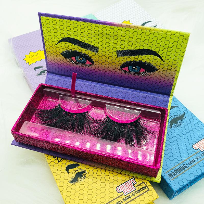 

ABCO 5/10/20/30/40pcs Lash Packaging Boxs Wholesale Many Color Luxury Makeup Tool Packaging Box Eyelash