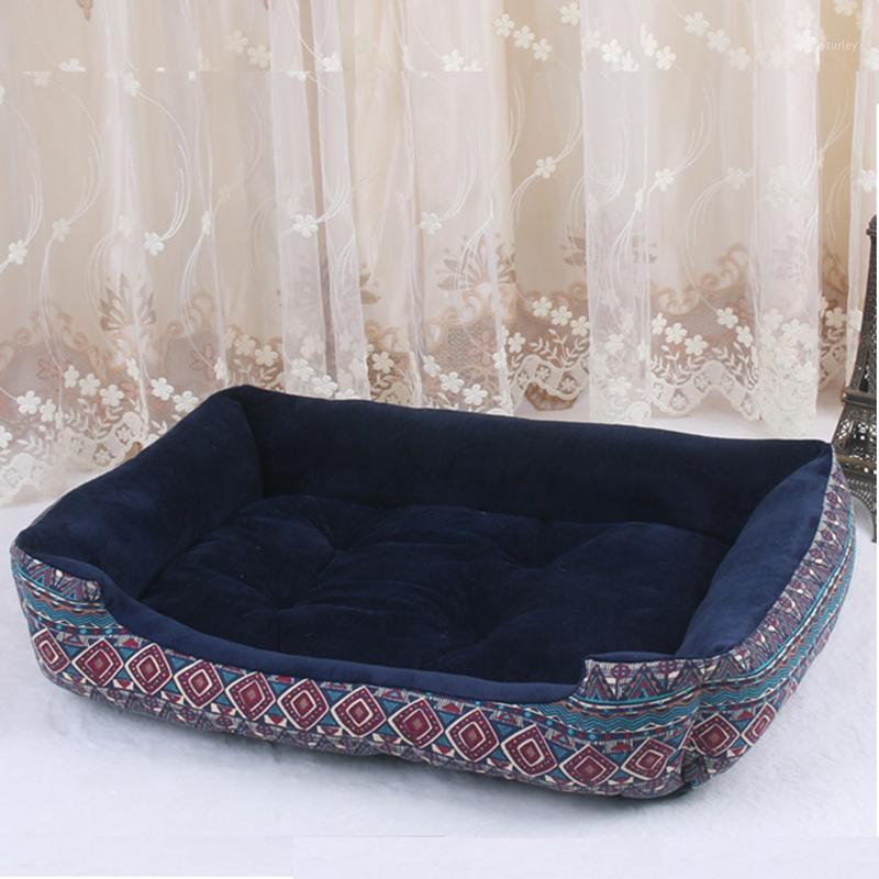 

WHPC Quality Dog Bed Mat Kennel Puppy Warm Bed Soft Plush Cozy Nest For Small Medium Large Dog House Pad 4 Seasons Dropshipping1, 005