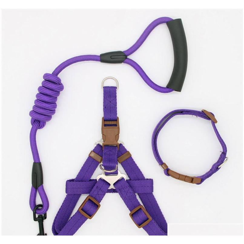 

Dog Leash Traction Rope Pet Harness For Small And Large Dog Pull Adjustable Dog Leash Vest Classic Running Leash Training Collar And Ozkud