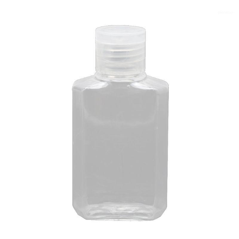 

5Pcs 60ml Empty Hand Sanitizer Dispenser Travel Size Flip Cap Reusable Bottles1