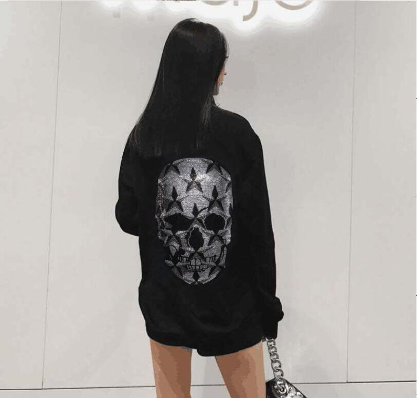 

Female Casual Crewneck Color Fall Hoodies Long Sleeve Down Sweater Tops U57q, As shown