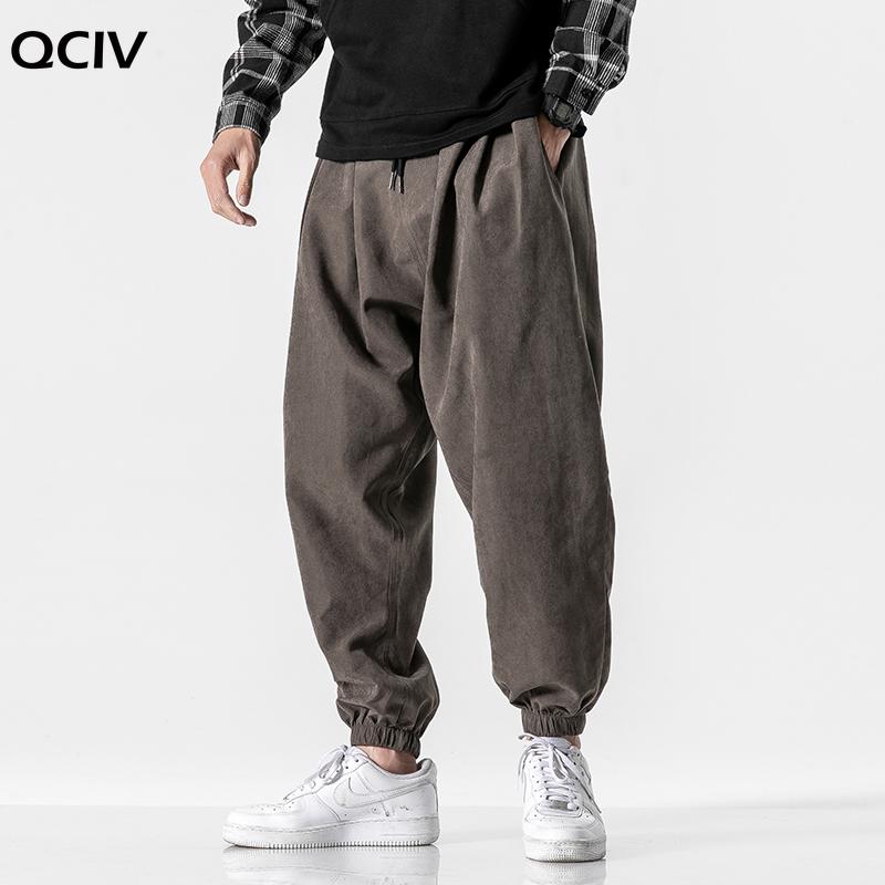 

Men Summer Korean Style Casual Pants Mens Fashion Plus Size 5XL Trousers Male Oversize Harem Pants Men Clothes, Army green