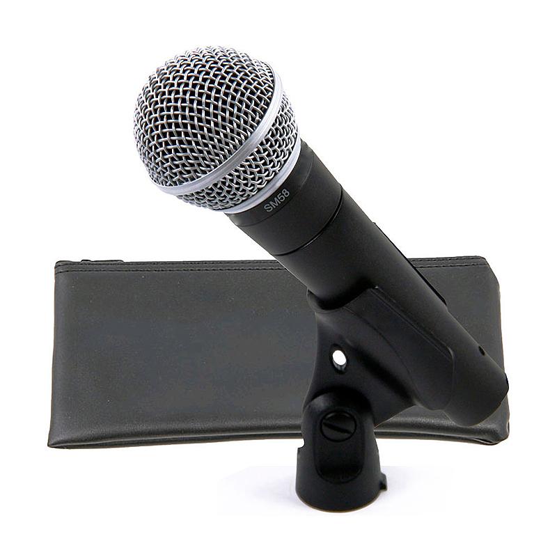 

SM58S Dynamic Vocal Microphone with On and Off Switch Vocal Wired Karaoke Handheld Mic HIGH QUALITY for Stage and Home Use with Retail Box