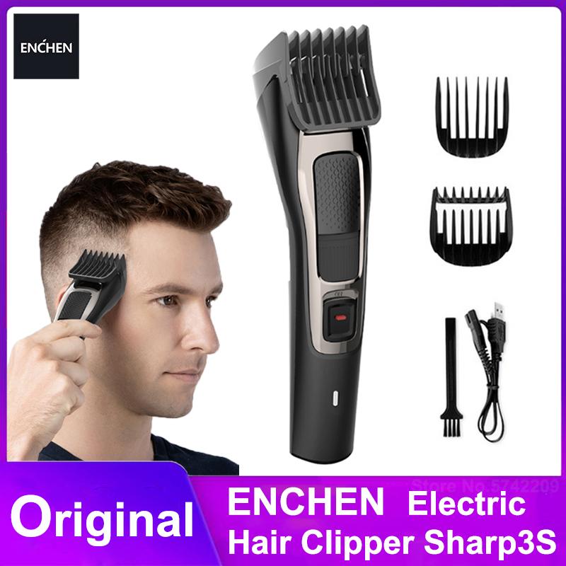 

ENCHEN Sharp3S Men's Electric Hair Clipper Professional USB Rechargeable Hair Clipper Trimmer Cutter for Men Adult