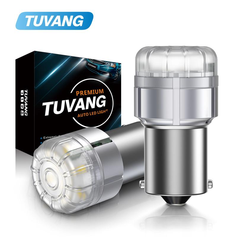 

Emergency Lights 2x P21W LED 1156 BA15S BAU15S PY21W 7440 W21W Bulbs Car 1500Lm Turn Signal Reverse Brake Light R5W 3020 12V Amber