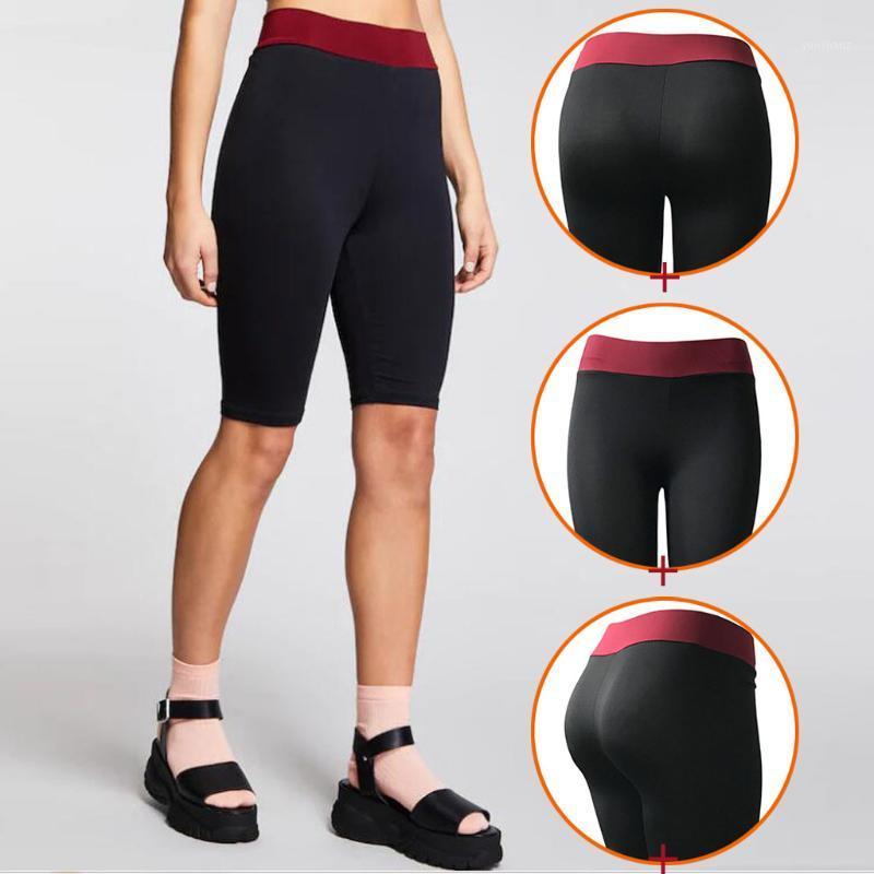 

Women's Elasticity Sport Yoga Shorts Pants Quick Drying Breath Cycling Running Casual pantalones mujeres leggings de Deporte1, Black