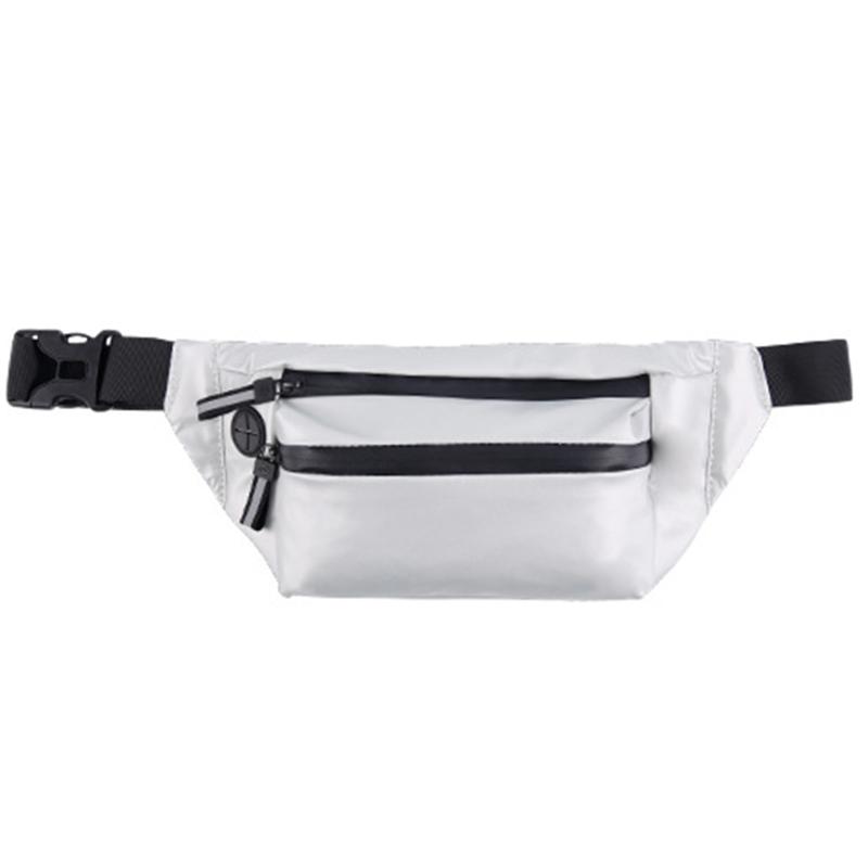 

Passport Waist Pack Travel Pouch Fanny Fashion Crossbody Pockets Waterproof Solid Outdoor Sports Money Running Multifunctional, Green