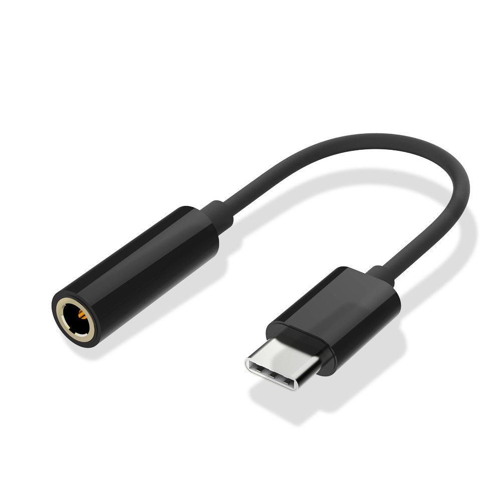 

Type-C to 3.5mm AUX Headphones Adapter For Huawei mate 20 P30 pro Xiaomi Mi 8 9 SE Type C To 3.5 Jack Earphone Audio cable DHL, White