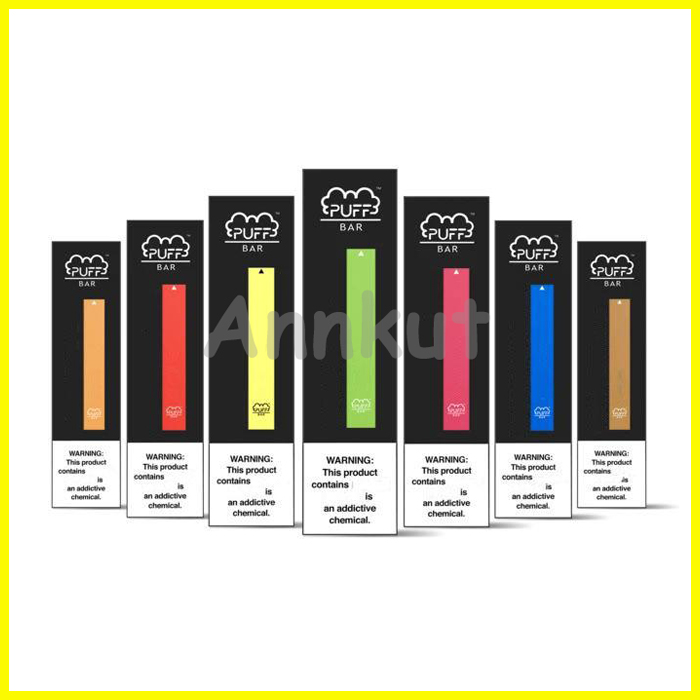 

Puff Bar Kit,Disposable Vape Pen Pod Kit Portable Vape starter Kit 1.4ml Thick oil Cartridges 280mAh Battery Vaporizer